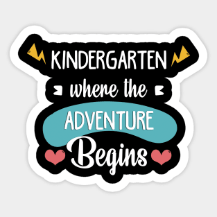 Kindergarten Adventure Sticker